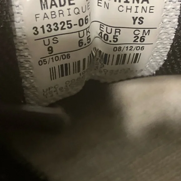 NIKE AIR low top leather black and pink women’s shoes size 9 - Picture 9 of 11